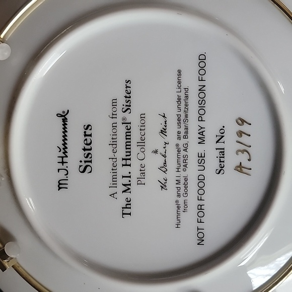 Danbury Mint Sisters Collector Plate - Picture 5 of 5